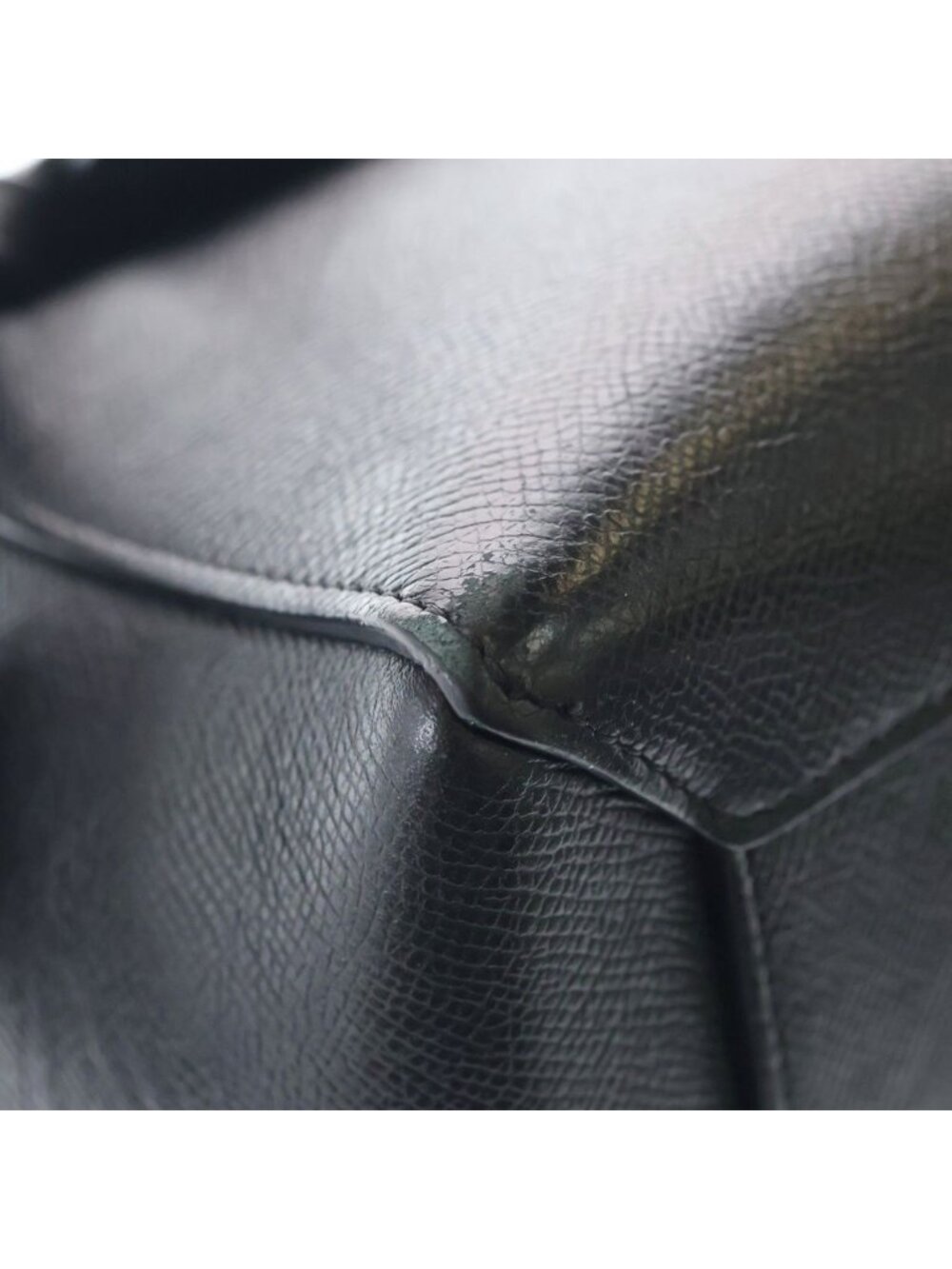 Celine Belt Bag Micro 2-Way Black Leather Gold - Picture 5 of 9